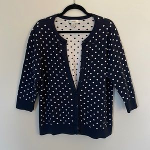 CJ Banks Women’s Polka Dot Sweater Size 1X
